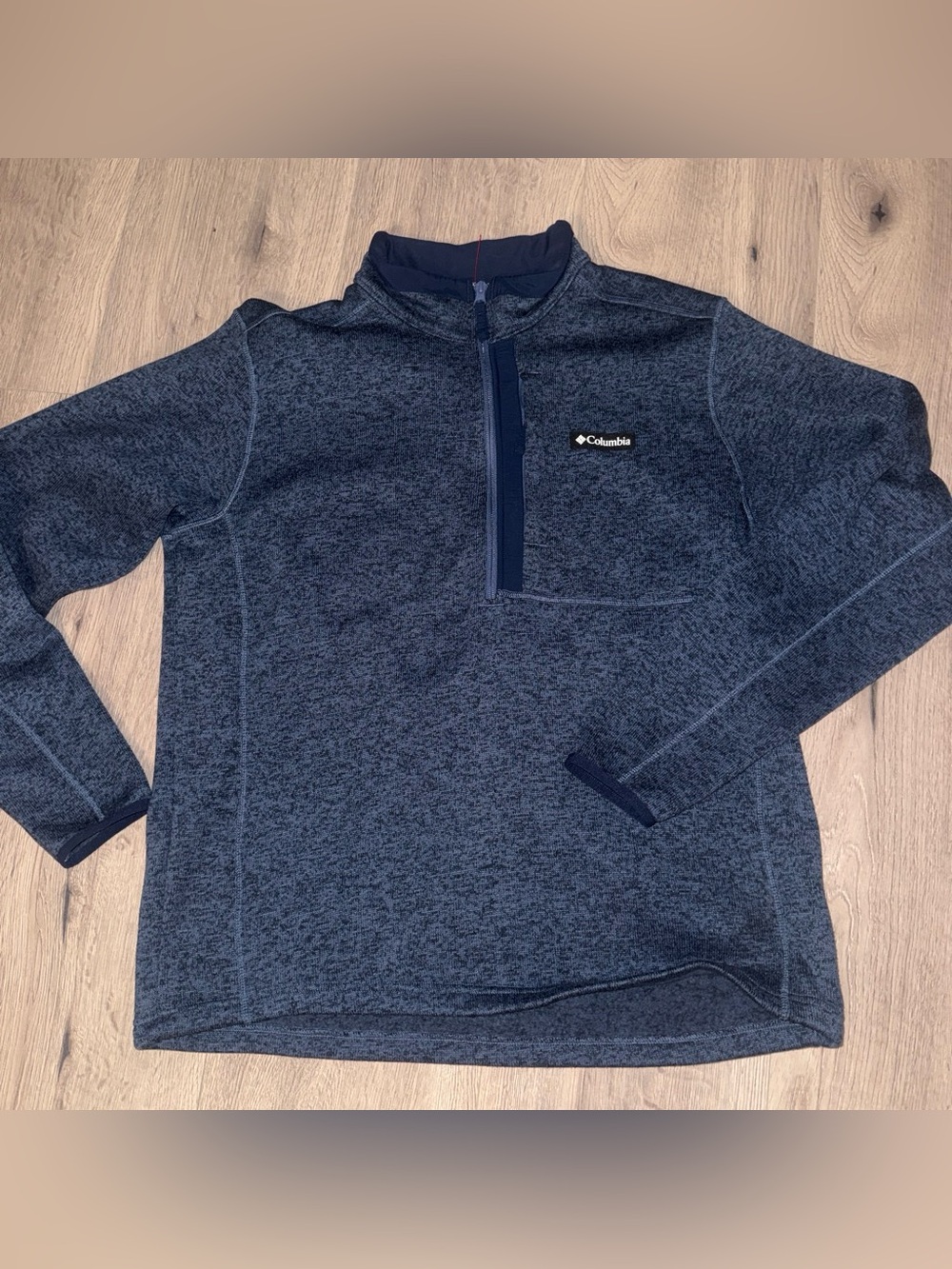 Cordani Men's Navy Zip-Up Sweater Pullover